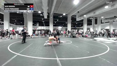 70 lbs Cons. Round 3 - Jack DeSena, Spartan RTC FL vs Gavin Fernandez, Central Coast Regional Training Center