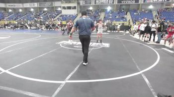 130 lbs Rr Rnd 3 - Isaac Ness, Team Braves WC vs Austin Martin, Nebraska Boyz