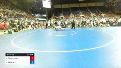 152 lbs Rnd Of 128 - Jayden Dambrosio, Massachusetts vs Jacob Barlow, Tennessee