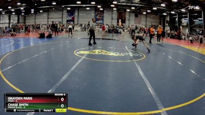 76 lbs Rd# 9- 2:15pm Saturday Final Pool - Grayden Paris, POWA vs Chase Smith, Minion Black