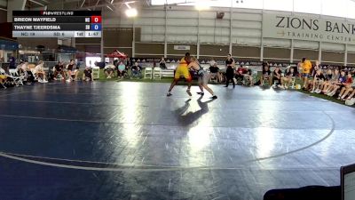 175 lbs Brieon Mayfield, North Carolina vs Thayne Tjeerdsma, South Dakota
