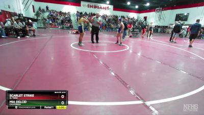 190 lbs Cons. Round 1 - Scarlet Strike, El Toro vs Mia Delcid, California