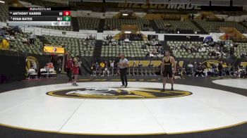 197 lbs Cons. Semi - Evan Bates, Missouri vs Anthony Harris, Oklahoma