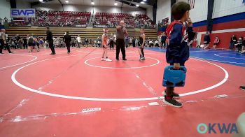 76 lbs Rr Rnd 5 - Kiowa Sparks, Grove Takedown Club vs Fysher Harris, Pawhuska Elks Takedown