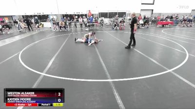 117 lbs Round 4 - Weston Alsaker, Team Nazar Training Center vs Kayden Moore, Askren Wrestling Academy