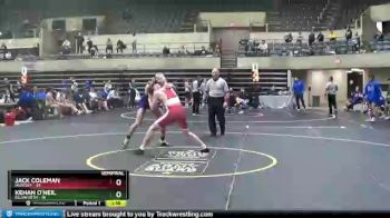 152 lbs Semifinals (8 Team) - Kehan O`Neil, Ellsworth vs Jack Coleman, Huntley