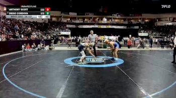 5A 127 lbs Cons. Round 3 - Anthony Scott, Los Lunas vs Diego Cordova, Atrisco Heritage