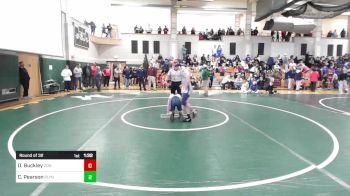 126 lbs Round Of 32 - Oliver Buckley, Cohasset vs Chris Pearson, Plymouth North