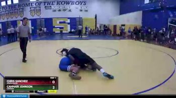 170 lbs 1st Place Match - CahMari Johnson, Camden vs Chris Sanchez, South Dade