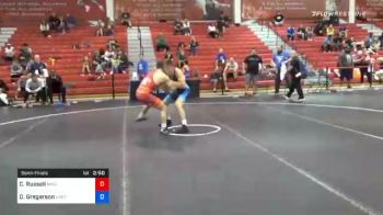 60 kg Semifinal - Camden Russell, MWC Wrestling Academy vs Dylan Gregerson, Brunson UVRTC