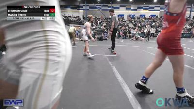 88 lbs Semifinal - Isaiah Stout, F-5 Grappling vs Czarlie Diffee, Cowboy Wrestling Club