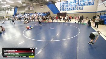 71-74 lbs Round 5 - Heston Williams, Altamont Longhorn Wrestling vs Josiah Grover, Box Elder Stingers