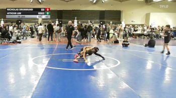 56 lbs Rr Rnd 6 - Nicholas Drummund, Revival Blue vs Atticus Lee, RedNose Wrestling School - K3