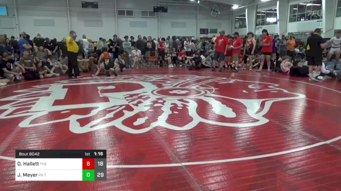 171 lbs Pools - Oliver Hallett, The Asylum Red vs Jace Meyer, PA Titan ...