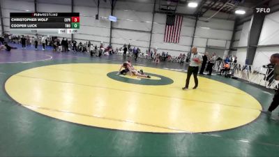 115 lbs Round 5 (4pm Saturday) - Cooper Luck, Team Ohio vs Christopher Wolf, Terps Xpress