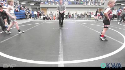 76-80 lbs Quarterfinal - James Hightower, Watonga Youth Wrestling vs Laramie Coburn, Grover Rains Wrestling Club