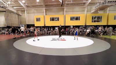 48 lbs Quarterfinal - Evan Yutko, Steller Trained Maul vs Vincent Padilla, Mat Assassins Black