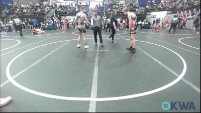 155 lbs Rr Rnd 1 - Connar Russell, Chandler Takedown Club vs Briggin Macias, Guymon Wrestling