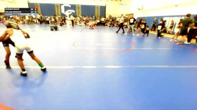 62 lbs Round 5 - William Mendoza, Southwest Stallions WC vs Dhrumit Bhave, Rancho Bernardo Wrestling