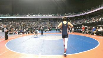 1A/2A 120 3rd Place Match - Brayden Waniorek, North East Carolina Preparatory School vs Gage Neal, Starmount