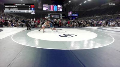 190 lbs Cons. Rd Of 64 - Raiden Bishop, CA vs Rock Shurette, TN