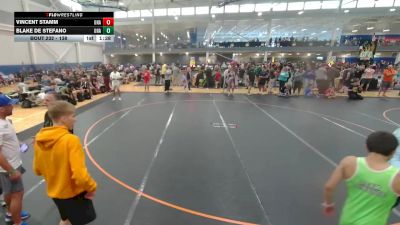 138 lbs Champ. Round 2 - Blake De Stefano, Unattached vs Vincent Stamm, Unattached