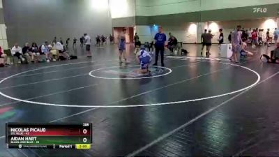 285 lbs Placement Matches (16 Team) - Aidan Hart, Black And Blue vs Nicolas Picaud, STL Blue