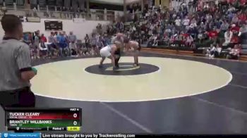 220 lbs Placement Matches (8 Team) - Brantley Willbanks, Trion vs Tucker Cleary, Social Circle
