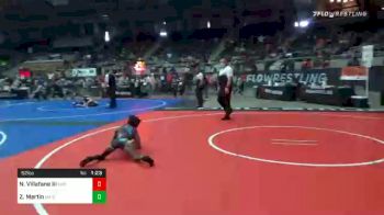 52 lbs Quarterfinal - Nelson Villafane Iii, Mat Assassins WC vs Zyion Martin, Maize WC