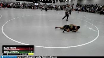 82 lbs Cons. Round 5 - Elijah Viruete, Inland Elite Wrestling Club vs Jaxon Mancuso, Wrestling With Character