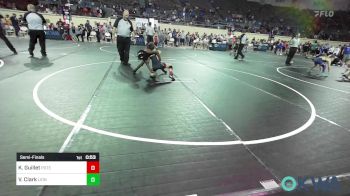 73 lbs Semifinal - Kannon L Guillet, Poteau Youth Wrestling Academy vs Victor Clark, Lions Wrestling Academy