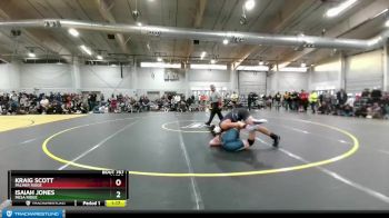 190 lbs Champ. Round 3 - Isaiah Jones, Mesa Ridge vs Kraig Scott, Palmer Ridge