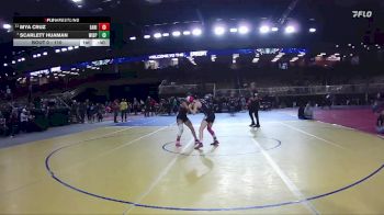 110 lbs Cons. Round 4 - Scarlett Huaman, Winter Springs vs Mya Cruz, East River