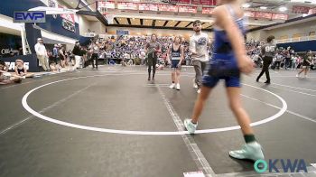 73 lbs Quarterfinal - Michael Manning, Husky Wrestling Club vs Kaceleigh Taylor, Harrah Little League Wrestling