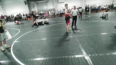 165 lbs Quarterfinal - Landon Jefson, Individual vs Tristan Mobley, C2X