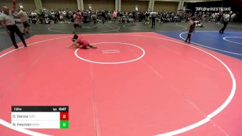 73 lbs Quarterfinal - Devin Garcia, Suples vs Nicholai Hayman, Hemet WC