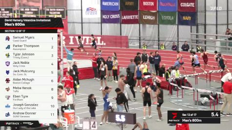 Men's 800m Invite, Finals 12