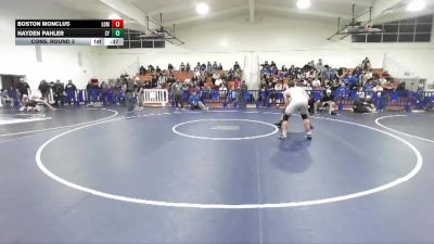 165 lbs Cons. Round 3 - Boston Monclus, Lompoc vs Hayden Pahler, Santa Ynez