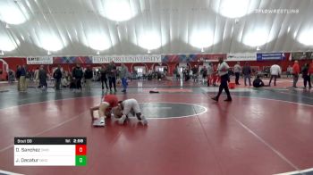 125 lbs Prelims - Oscar Sanchez, Ohio University vs Jacob Decatur, Ohio State