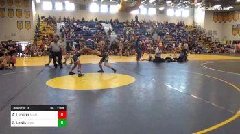 106 lbs Round Of 16 - Aaron Lanster, Miami Beach High vs Zachary Lewis, CFWA