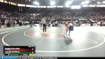 5A 120 lbs Cons. Round 1 - Fisher Wallgren, Centennial vs Ahsten Beverlin, Middleton