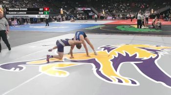 Quarterfinal - Brayden Evans, Bertrand vs Kason Larson, Burwell