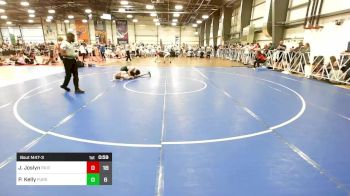 132 lbs Rr Rnd 3 - Jordan Joslyn, PA Rednecks vs Patrick Kelly, Pursuit Wrestling Academy