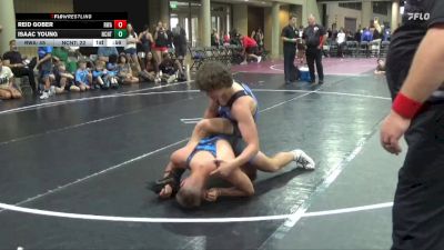 170 lbs Round 5 (6 Team) - Isaac Young, NC National Team Gold vs Reid Gober, RWA