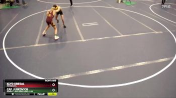 92 lbs Cons. Round 3 - Cap Jurkovich, Forest Lake Wrestling Club vs Klyd Kresal, Minnesota