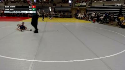 55 lbs Semis (4 Team) - Gabe Mistic, Bemidji vs Dane Fier, Minneota