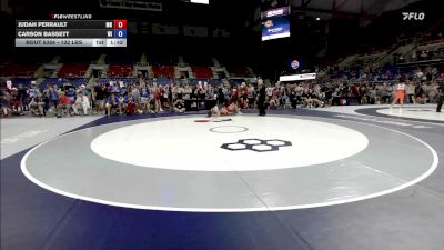 132 lbs Champ. Rd Of 128 - Judah Perrault, MN vs Carson Bassett, WI