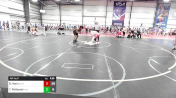 160 lbs Rr Rnd 1 - Bryce Kunz, Team Nebraska Silver vs Taylen Pettaway, Tallwood Wrestling Club