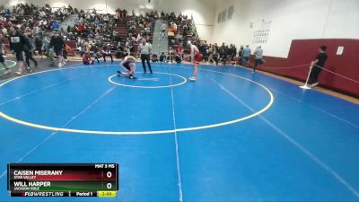 138 lbs Champ. Round 1 - Will Harper, Jackson Hole vs Caisen Miserany, Star Valley