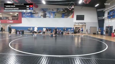 105 lbs Aiden Dalie, Wisconsin vs Sebastian Matos, Florida Blue